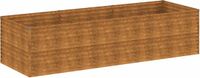 vidaXL - Plantenbak - verhoogd - 290x100x69 cm - cortenstaal