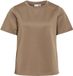 Vila Viloana S/S Light Scuba Top 14118971 Brown Lentil Dames Maat - S