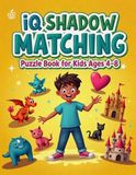 IQ Shadow Matching Puzzle Book for Kids Ages 4–8