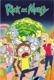 Rick And Morty Groep Poster 61x91.5cm