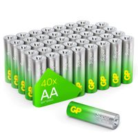 GP Super Alkaline AA Piles - 40 pièces