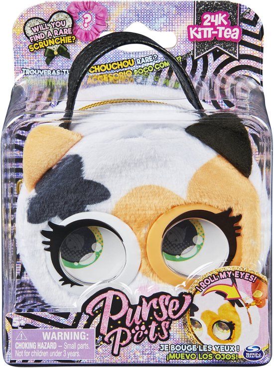 Spin Master Purse Pets - Micro - 24K Kitt-tea Handtas