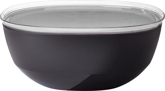 Mepal Silueta Serveerschaal met deksel - 5000 ml - Nordic Black