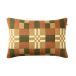 Chhatwal & Jonsson Ravi Housse de coussin Abricot Orange-Cactus Vert-Kaki, 40x60 cm