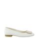 Paul Green Ballerina dames ballerina glad leer wit 1181-029
