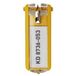 Durable Icecat Sleutellabel durable 1957 met ring geel