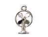 INNSPIRO NICE CHARMS metalen hanger ventilator wit en zwart, 10 x 8 mm, 25 stuks, 20x11mm.