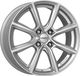 DEZENT TN Argent 7x18 pouce 4x108 ET35