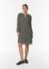 Comma Jurk Beige / Lichtbeige / Zwart