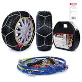 Bottari Catene da Neve Rapid T2, Catene Auto 9 mm, Catene Neve Omologate TUV e GS Onorm, Taglia 65, per R13 - R16