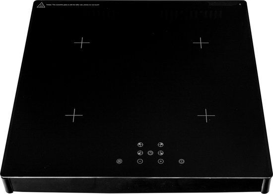 Exquisit FKI55-2 Inductie Kookplaat - 4 Kookzones - 5 Jaar Garantie - Zwart
