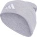 adidas Sportswear New Logo Beanie met Rand - Unisex - Grijs