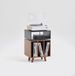 Norstone Stockholm 700 Black-walnut