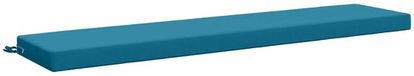 vidaXL Bankkussen SOEST 100% Polyester Lichtblauw 180 x 40 x 8 cm