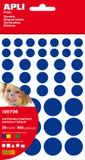 Apli Kids Gekleurde Stickers - 5 vormen - Blauw | Geel | Rood | Groen