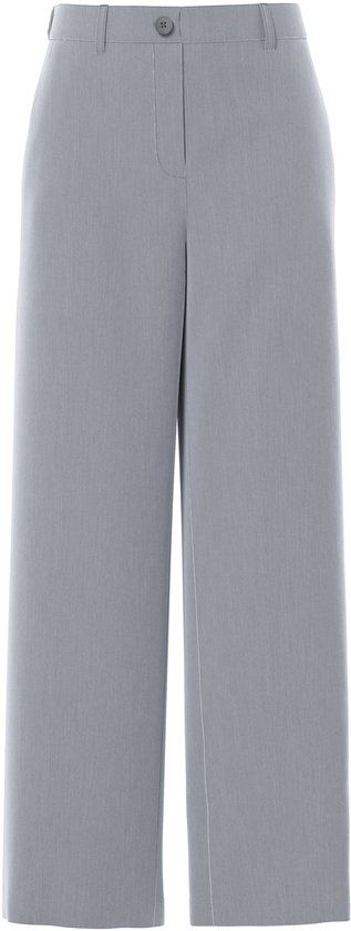 PIECES - PCKAMIL HW WIDE PANT NOOS BC - Dames - Leggings - Light Grey Melange - S/32