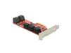 DeLOCK PCI Express x2 Card > 10 x internal SATA 6 Gb/s serial-ata controller