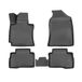 OMAC Tapis de sol en caoutchouc compatibles avec SsangYong Tivoli 2015-2021, 3D, résistant à la saleté, imperméable, antidérapant, caoutchouc, noir