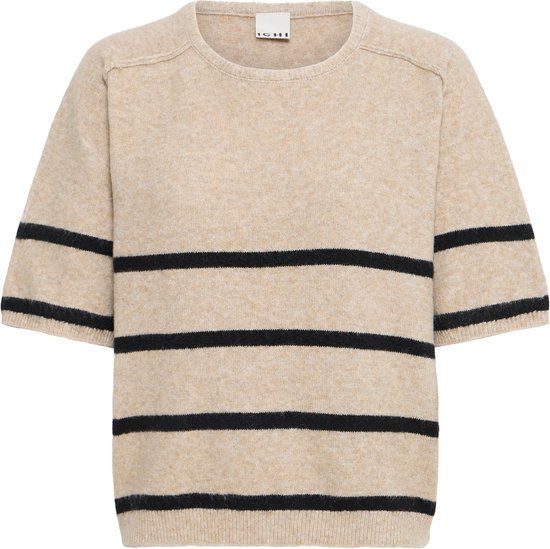 ICHI - IHDASILA SS2 - Dames - Gebreide trui - Beige