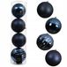 Kaemingk Decoris Grote Blauwe Kerstballen 14 cm Onbreekbaar 4 stuks