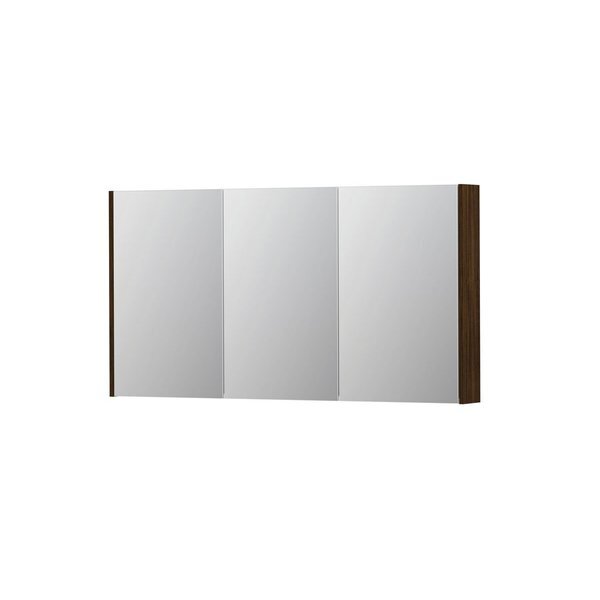 Ink SPK2 Spiegelkast met 3 dubbelzijdige spiegeldeuren en stopcontact/schakelaar 1105467