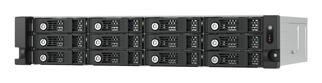 QNAP TL-R1200PES-RP HDD-/SSD-behuizing Zwart, Grijs 2.5/3.5"