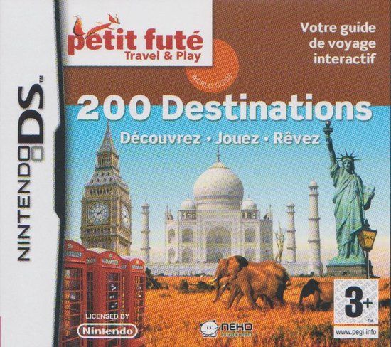 Neko Entertainment Petit Fute: Travel And Play Nintendo DS