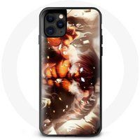 Maniacase Etui voor iPhone 11 Pro Eren Yeager Aanval op Titanen Manga Anime