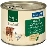 REAL NATURE Adult Kalfshart, kip 6x200 g