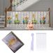 Bol filet de protection pour escalier pour enfants, épaissi, joli filet de protection pour animaux, escalier, filet de sécurité, escalier pour bébés et animaux domestiques, protection d'escalier, filet de sécurité (300 x 78 cm, girafe)