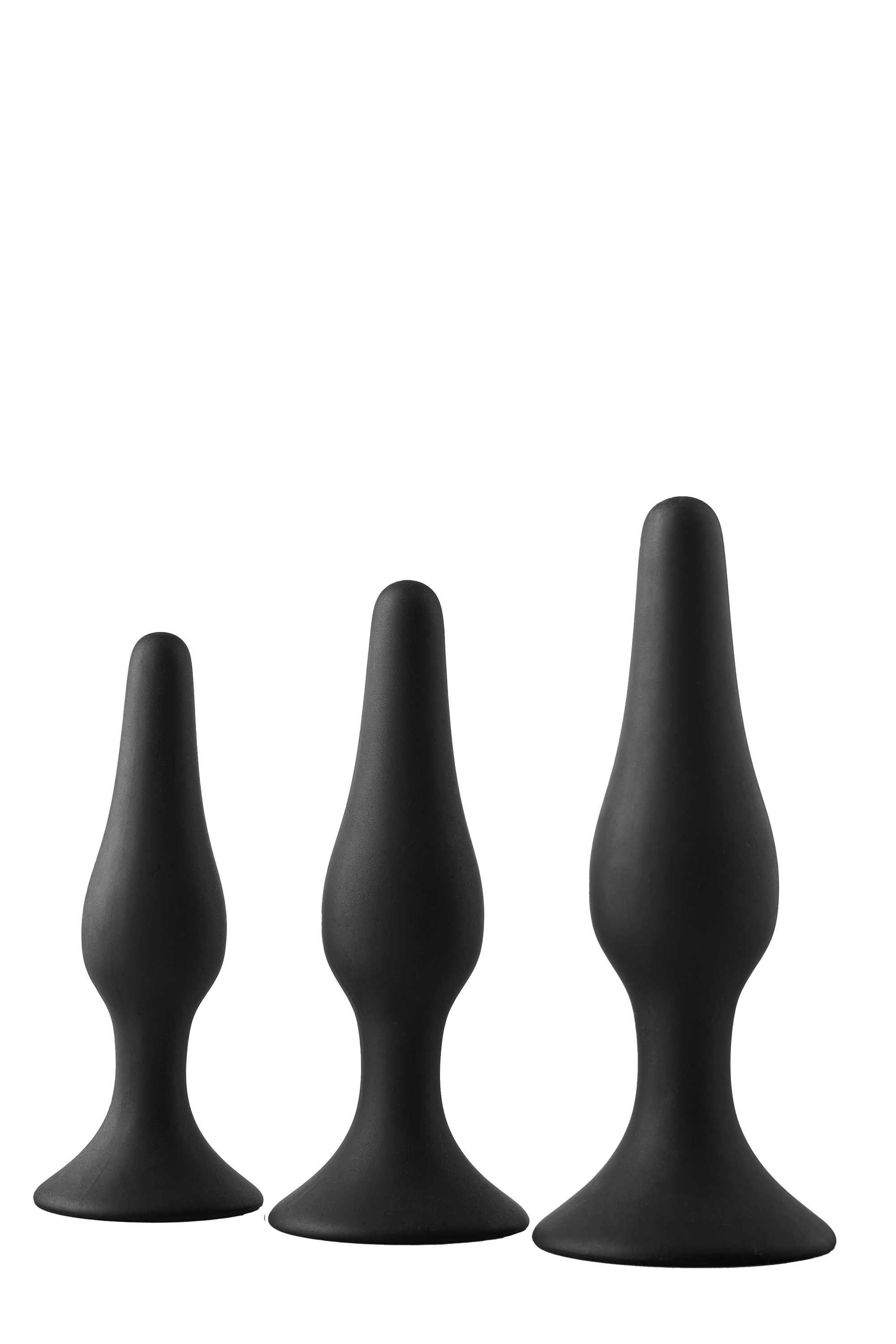 Fantasstic Anal Set - 3 Anaalpluggen - 3 Maten - Met Zuignap