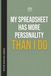 My Spreadsheet Has More Personality Than I Do: A Funny Gag Notebook for Accountants, Analysts, and Excel-Loving Office Workers
