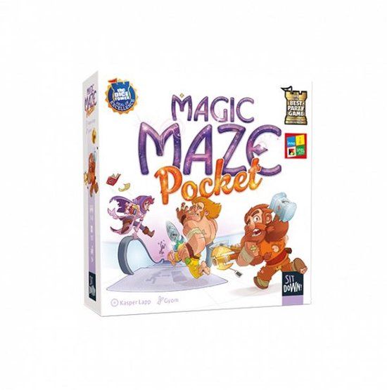 Sit Down Magic Maze Pocket Bordspel - Compact - Franstalige Versie