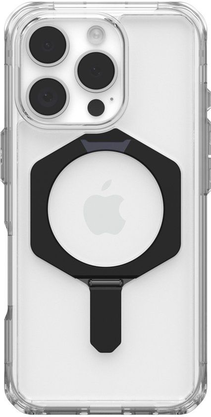 Urban Armor Gear UAG Plyo XTE Backcover geschikt voor MagSafe en kickstand geschikt voor iPhone 16 Pro - Clear / Black