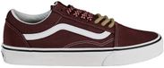 Vans Old Skool Chaussures EU 36 Port Brown / Sunset Blush Cuir Unisexe Adultes