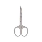 PARSA Beauty Precision Nail Scissors with Pointed Tip Silver