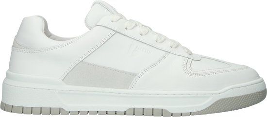 Blackstone TUFA GREER - FG625 White - Heren - Lage sneakers - Leer - Rubber - Wit - Maat 43