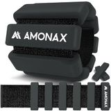Amonax Verstelbare Enkel- En Polsgewichten, Fitness-Beengewichten Voor Dames En Heren, 0,5 KG/1 KG Paar Voor Krachttraining, Pilatesgewichten, Hardlopen, Zwemgewichten Voor Yoga
