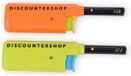Briquets rechargeables Mini - 2 Pièces - Coupe-vent et Rechargeable - Vert et Orange