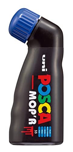 Posca MOP'R PCM-22 Multi Surface Permanent Paint Marker - XXL Ronde Tip 3 - 19 mm - Doos van 4 - Blauw