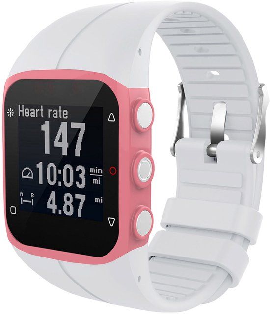 imoshion Polar Siliconen bandje - Geschikt voor Polar M400 / M430 - Wit