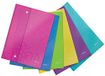 Leitz WOW A4 Document Portemonnee - Verschillende kleuren (verpakking van 6 stuks)