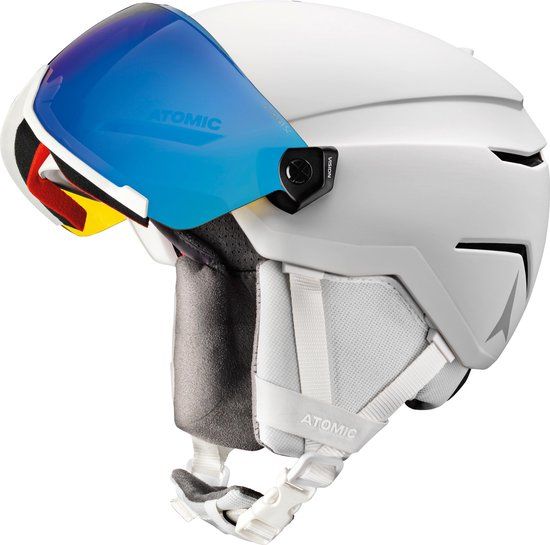 Atomic Savor Visor Stereo Skihelm - Maat S - White Heath - Unisex - 2020/2021