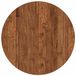 vidaXL Tafelblad Ø 60 x 2,5 cm rond massief eikenhout lichtbruin