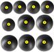 HMS PST-Serie Slam Ball - 8 kg - Zwart/Geel