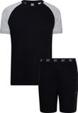 CR7 Heren Pyjama volwassenen kort (mix zwart/grijs)
