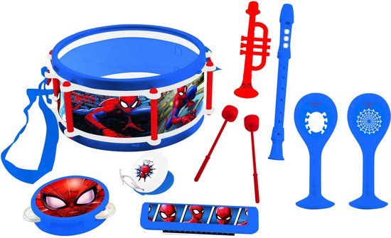 LEXIBOOK Spider-Man Muziekset 7 stuks