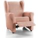 Martina Home Emilia hoes voor relax fauteuil, polyester katoen, zalm