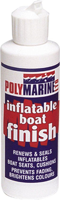 Polymarine White PVC Inflatable Boat Finish