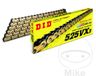 D.I.D 525VX3 Ketting Goud/Zwart 112 Links